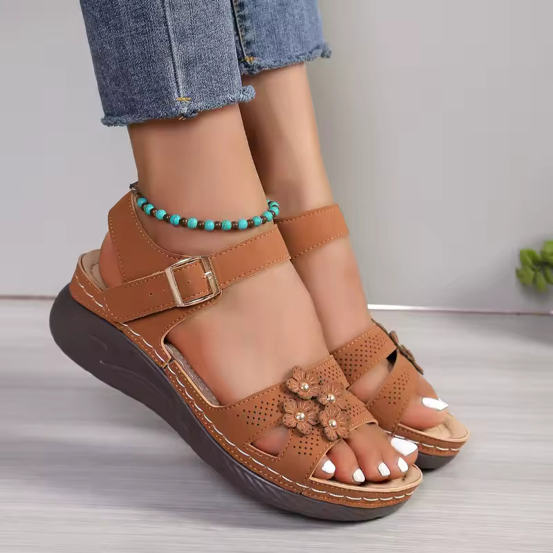 Wide Fit Ankle Wrap Sandal - view 2