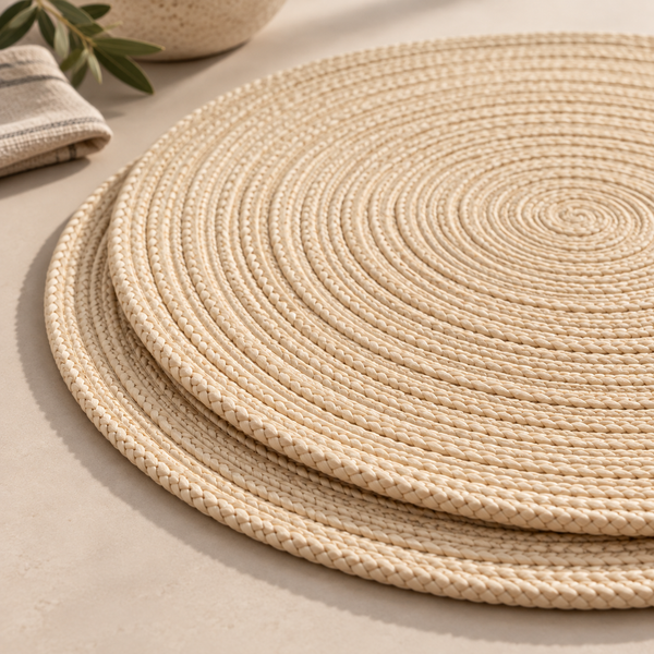 Woven Placemat & Coaster Set of 6