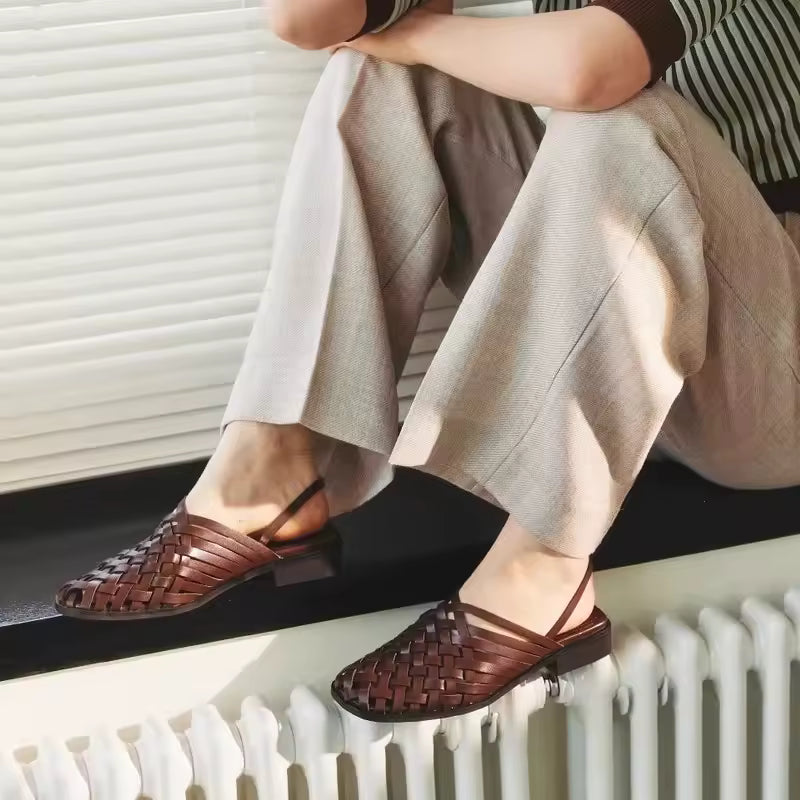Woven Slip-On Mule - view 4