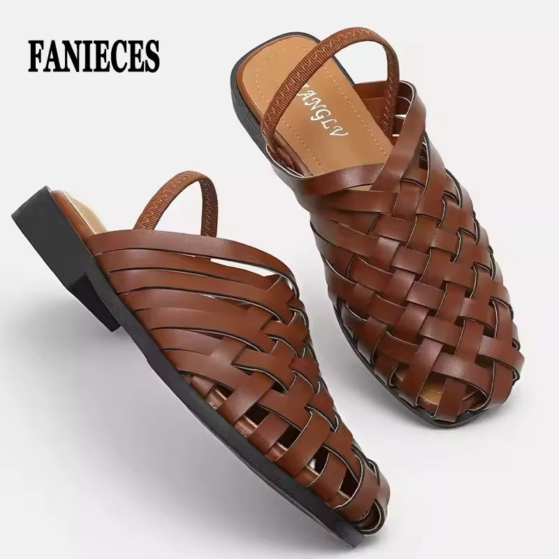 Woven Slip-On Mule - view 1
