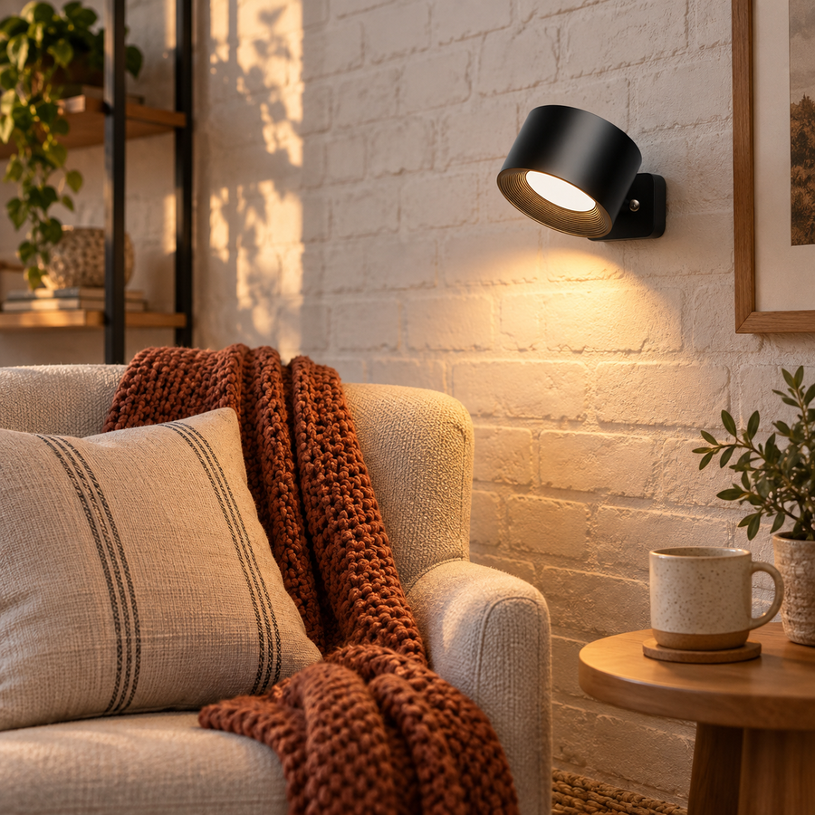 Cordless Rechargeable Wall Lamp