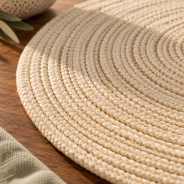 Woven Placemat & Coaster Set of 6